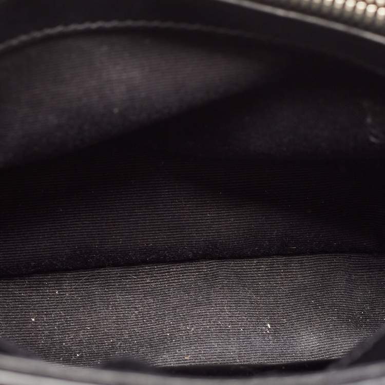 مملوكة مسبقًا Saint Laurent Black Leather Small Loulou Shoulder Bag