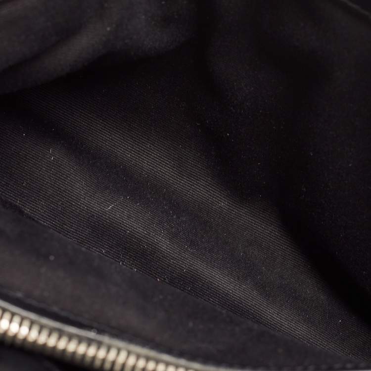 مملوكة مسبقًا Saint Laurent Black Leather Small Loulou Shoulder Bag