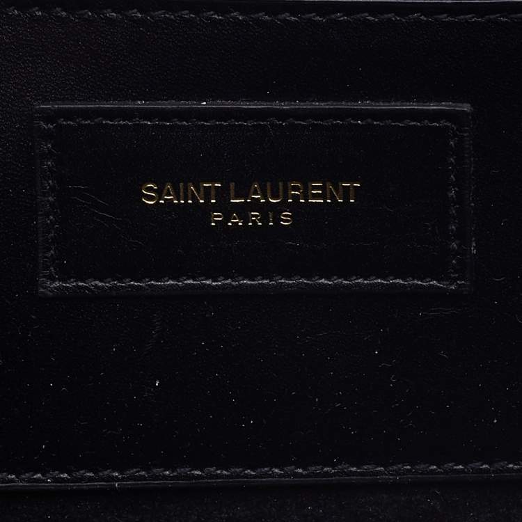 مملوكة مسبقًا Saint Laurent Black Leather Medium Kate Tassel Shoulder Bag