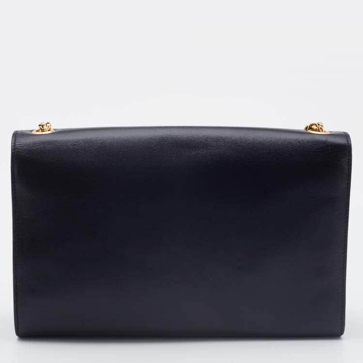 مملوكة مسبقًا Saint Laurent Black Leather Medium Kate Tassel Shoulder Bag