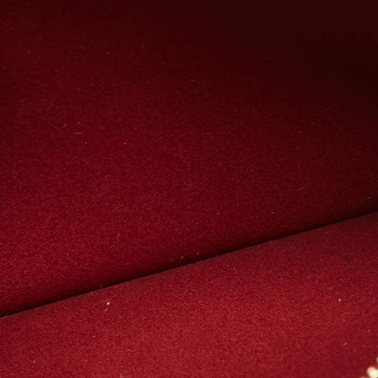 مملوكة مسبقًا Saint Laurent Red Leather E/W Shopper Tote