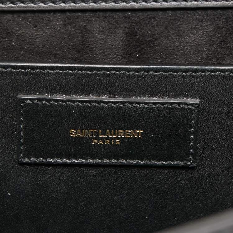 مملوكة مسبقًا Saint Laurent Black Leather Medium Betty Shoulder Bag