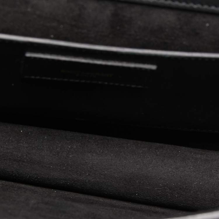 مملوكة مسبقًا Saint Laurent Black Leather Medium Betty Shoulder Bag
