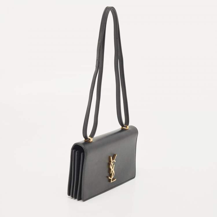 Pre Owned Saint Laurent Black Leather Dylan Small Shoulder Bag