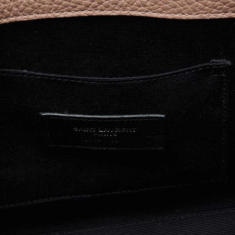 Pre Owned Saint Laurent Pink Leather Baby Classic Sac De Jour Tote