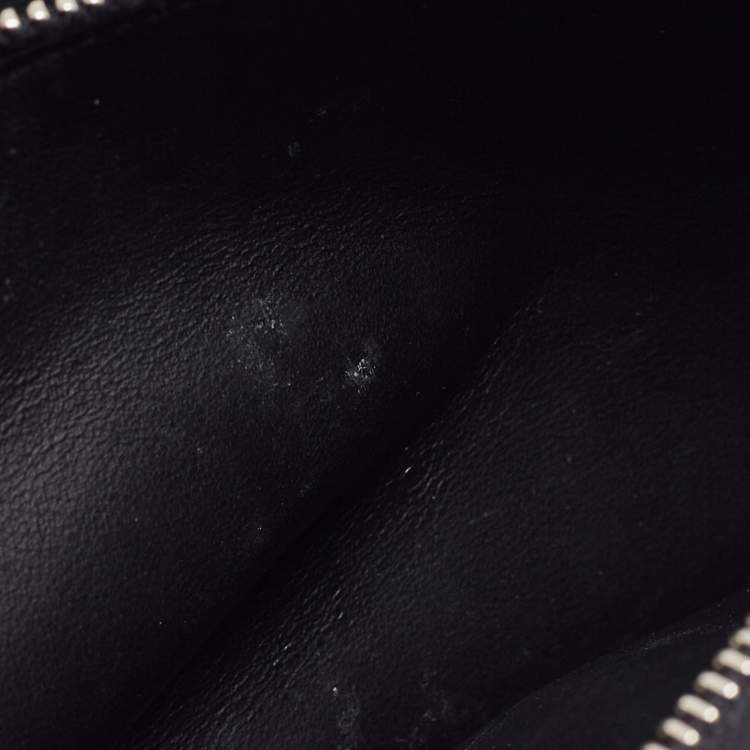 Pre Owned Saint Laurent Grey Leather Kate Tassel Shoulder Bag