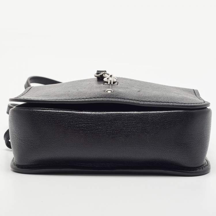 Pre Owned Saint Laurent Black Leather Small Charlotte Toy Crossbody Bag