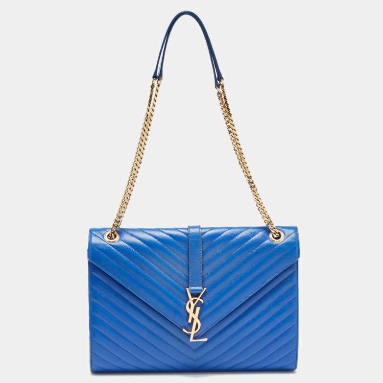 Saint laurent shop blue bag