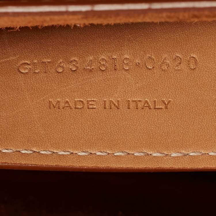 مملوكة مسبقًا Saint Laurent Tan Leather Medium Kaia Shoulder Bag
