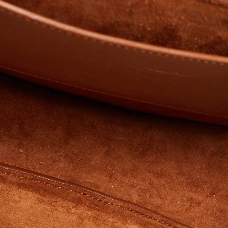 مملوكة مسبقًا Saint Laurent Tan Leather Medium Kaia Shoulder Bag
