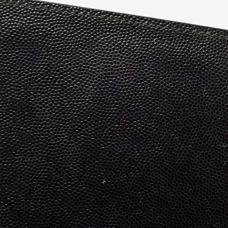 Pre Owned Saint Laurent Black Leather Kate Clutch