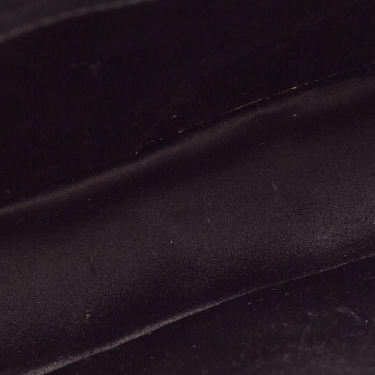 Pre Owned Saint Laurent Black Leather Ligne Y Crossbody Bag