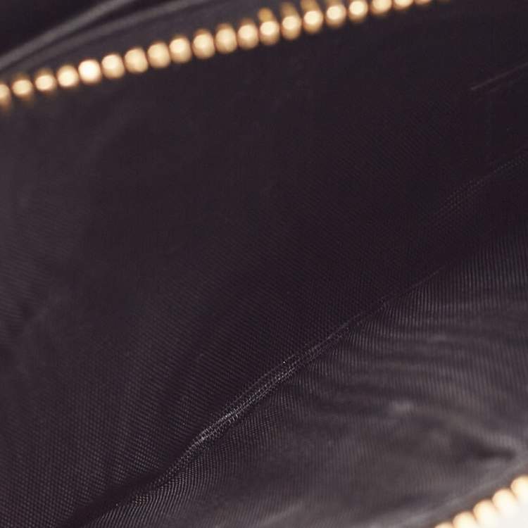 Pre Owned Saint Laurent Black Leather Kate Belt Bag