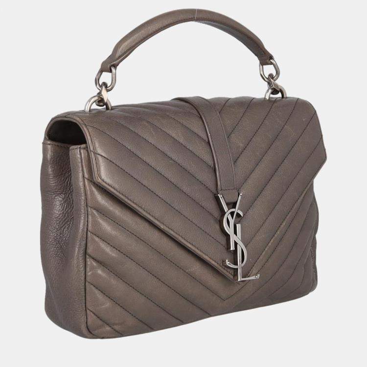 Ysl grey crossbody discount bag