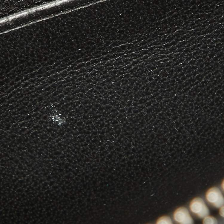 Pre Owned Saint Laurent Silver/Black Suede Kate Belt Bag