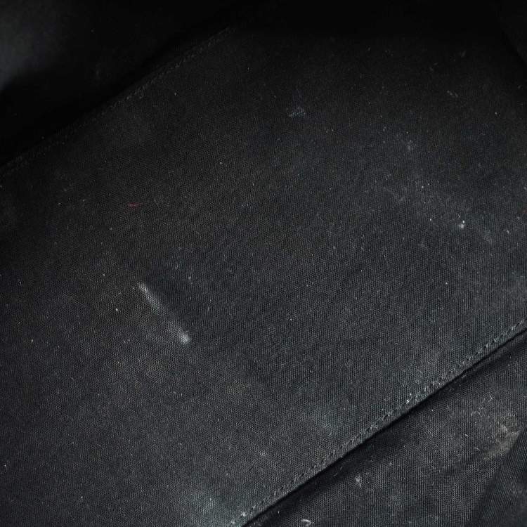 مملوكة مسبقًا Saint Laurent Grey Leather Small Cabas Chyc Tote