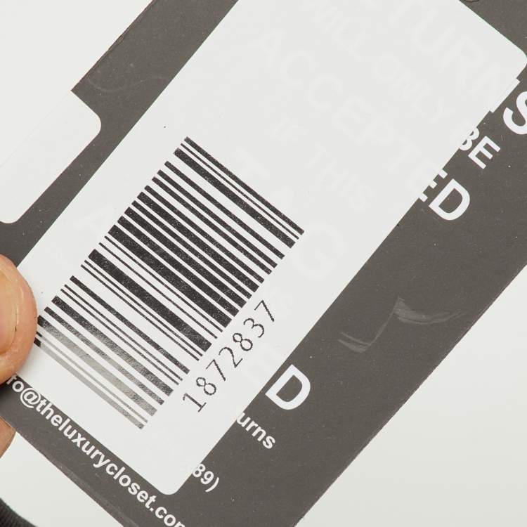 Pre Owned Saint Laurent Lee Size 38 Marron Patent Leather Slingback Pumps