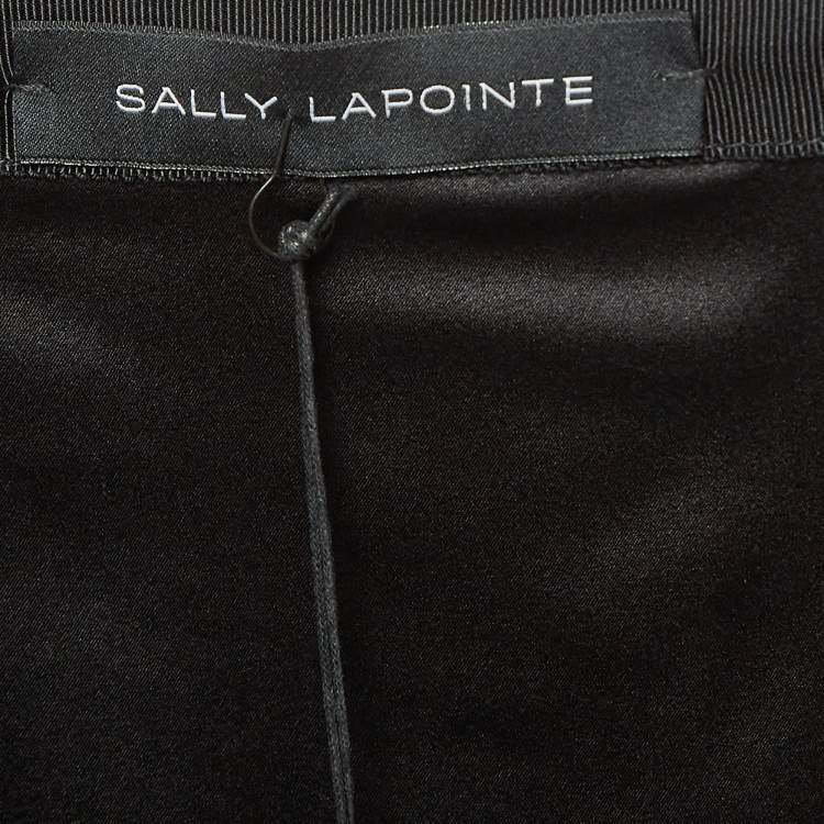 Pre Owned Sally Lapointe Royal Blue Sequin Pencil Skirt M