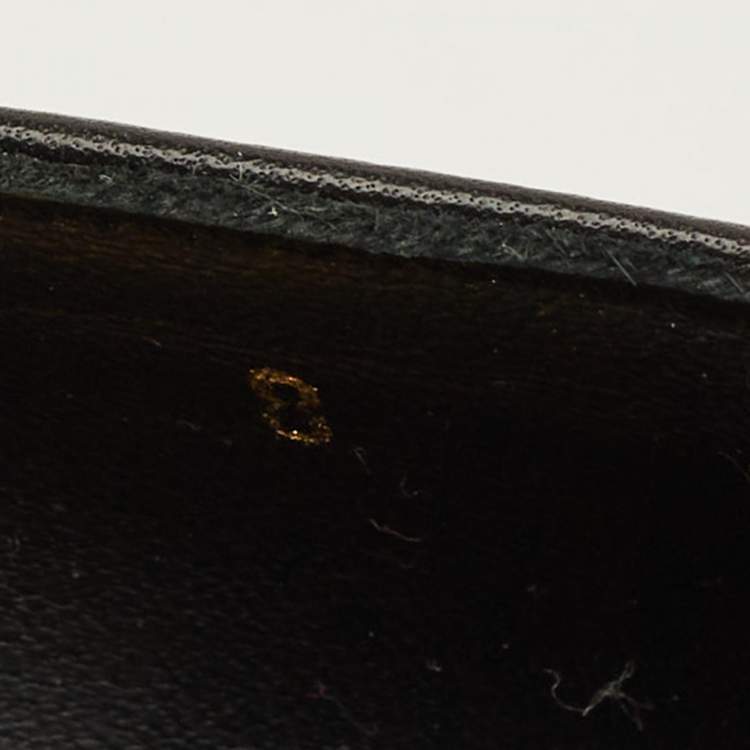 Pre Owned Salvatore Ferragamo Farida Size 38.5 Multicolor Lizard Embossed Leather and Suede Pumps