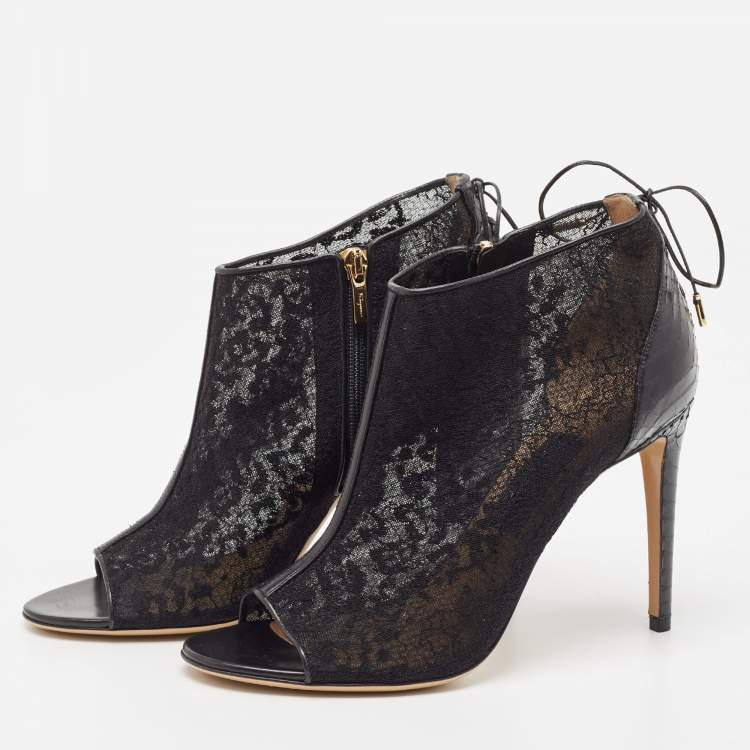 Ferragamo hot sale python shoes