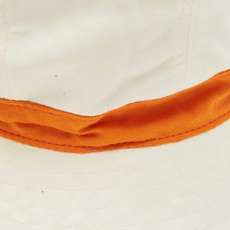 Pre Owned Salvatore Ferragamo Multicolor Floral Print Cotton Bucket Hat Size 57