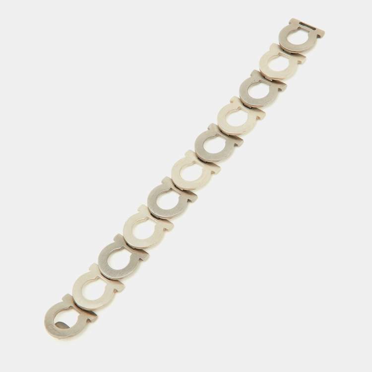 Ferragamo on sale silver bracelet