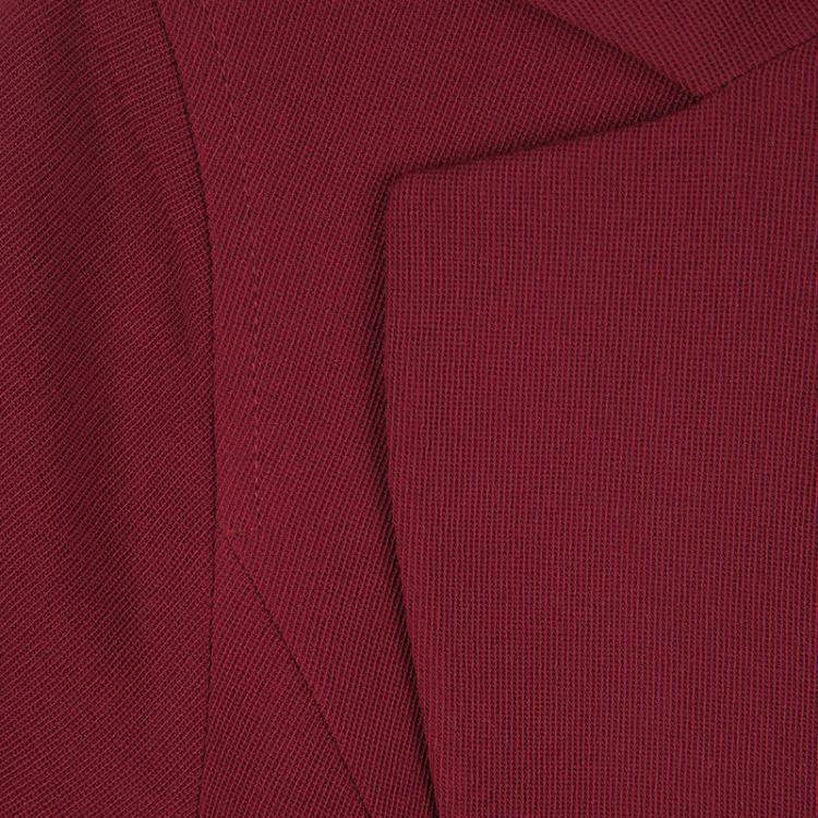 Pre Owned Salvatore Ferragamo Vintage Red Belted Coat M
