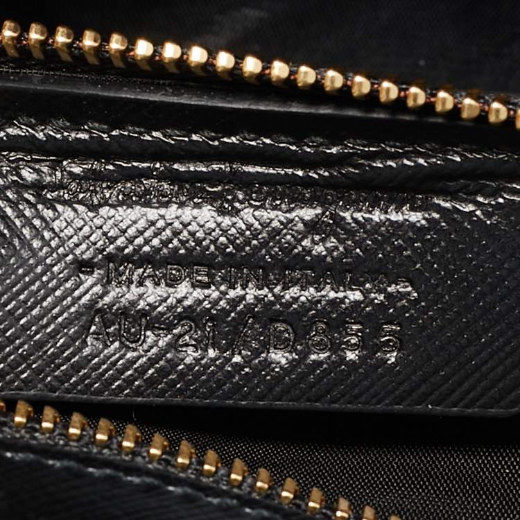 Pre Owned Salvatore Ferragamo Red/Black Leather Miss Vara Chain Shoulder Bag