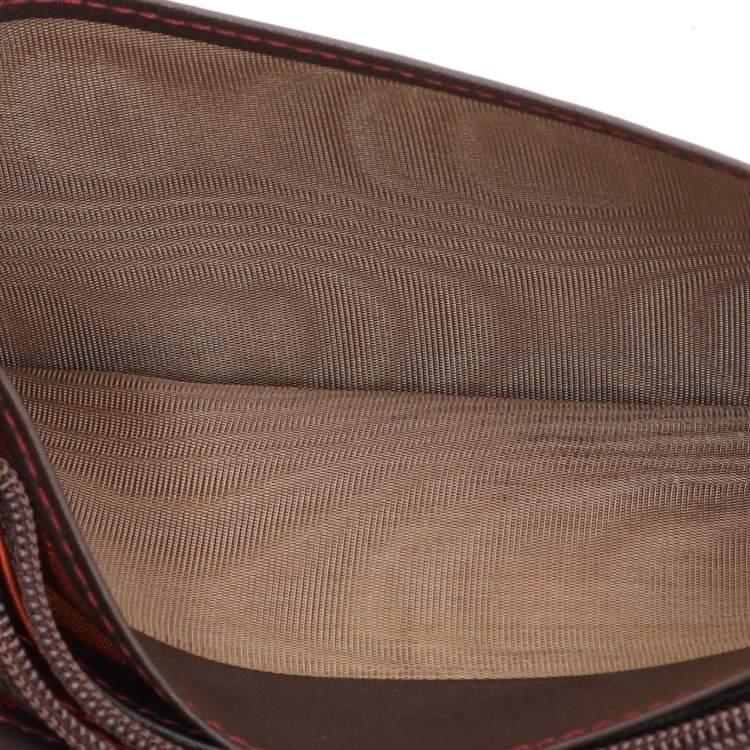 مملوكة مسبقًا Salvatore Ferragamo Multicolor Jungle Print Fabric Flap Continental Wallet