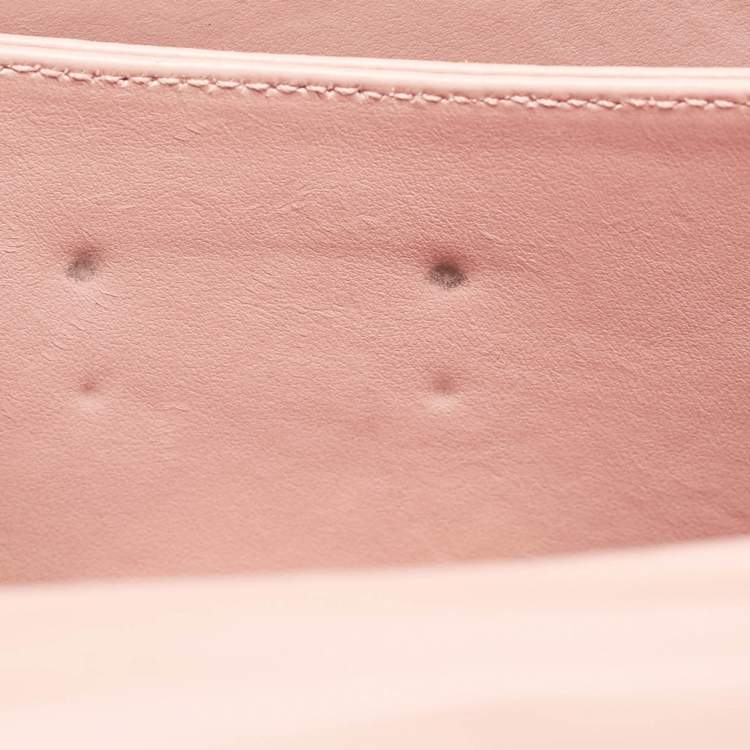 Pre Owned Salvatore Ferragamo Pink Leather Thalia Shoulder Bag