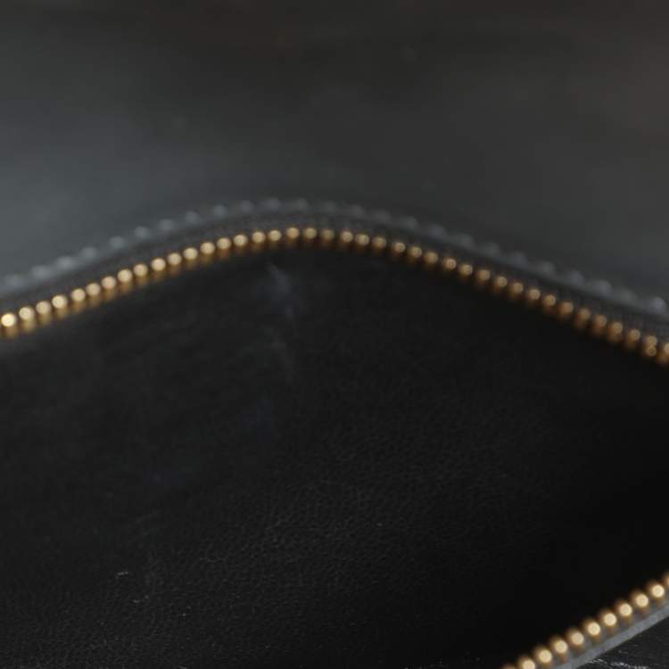 مملوكة مسبقًا Salvatore Ferragamo Grey Leather Jody Shoulder Bag