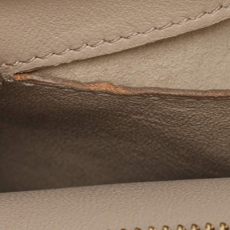 Pre Owned Salvatore Ferragamo Tricolor Leather Large Sofia Top Handle Bag