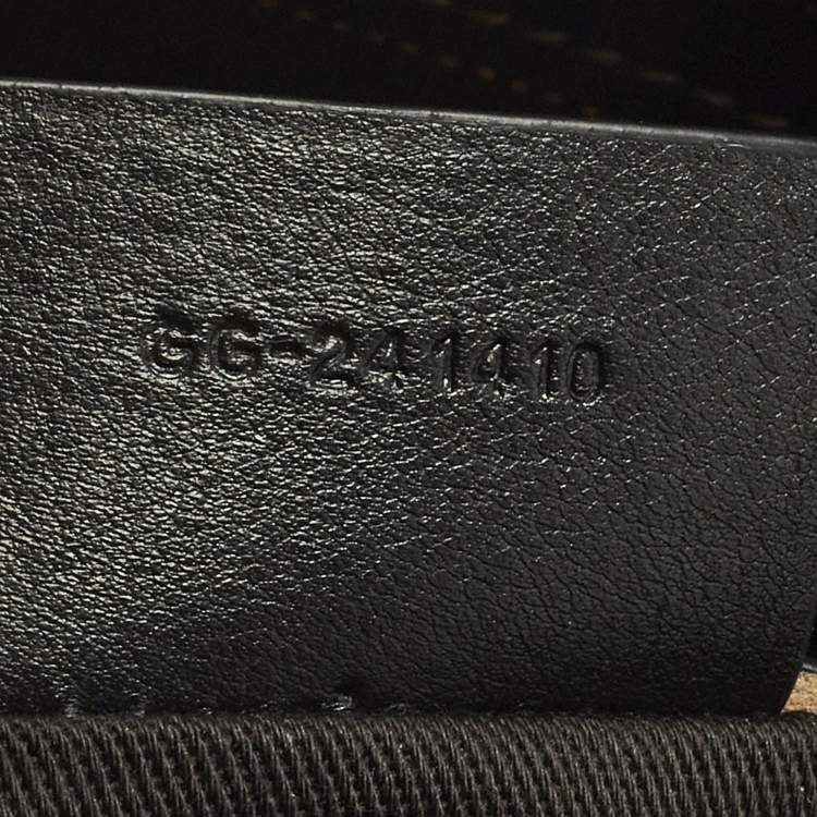 Pre Owned Salvatore Ferragamo Star Shaped Large Black Leather Tote