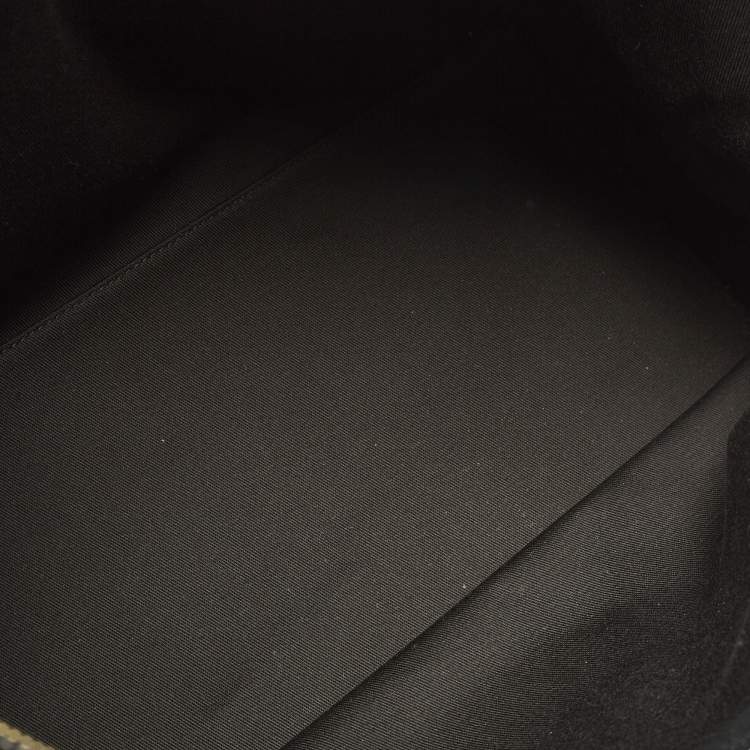 Pre Owned Salvatore Ferragamo Star Shaped Large Black Leather Tote