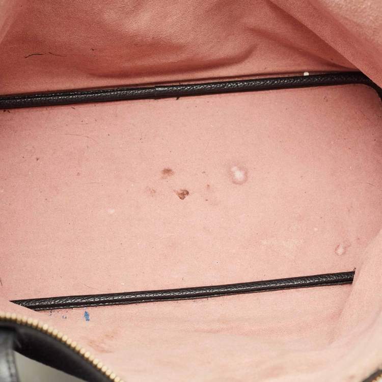 Pre Owned حقيبة يد توتس سالفاتوري فيراغامو جانشيو سيتي جلد أسود