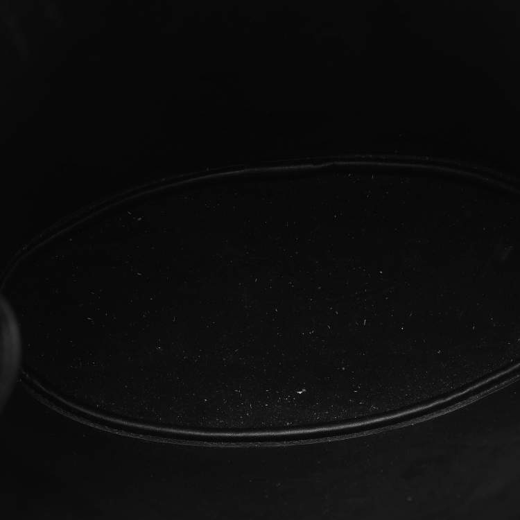 Pre Owned Ferragamo Charming Beige/Black Canvas and Leather Tote