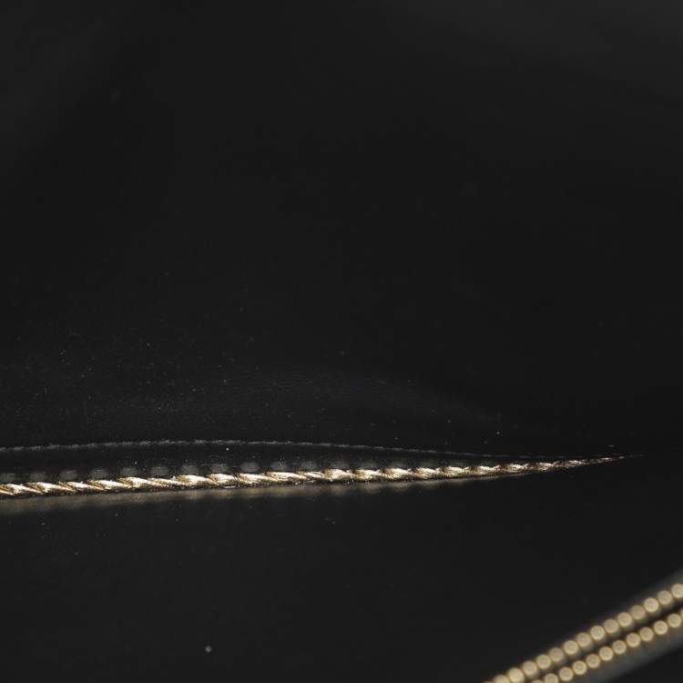 Pre Owned Salvatore Ferragamo Aileen Black Leather Shoulder Bag