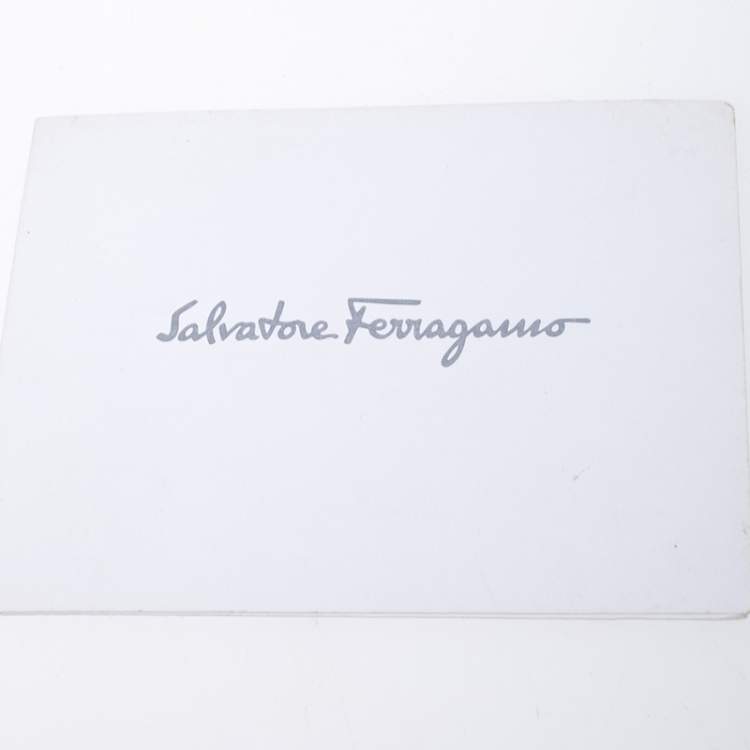 مملوكة مسبقًا Salvatore Ferragamo Beige Woven Leather Bice Tote