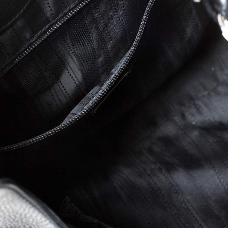 مملوكة مسبقًا Salvatore Ferragamo Black Leather Sofia Hobo