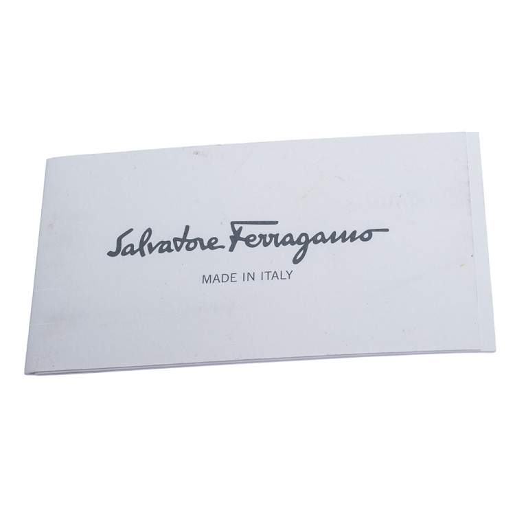 Pre Owned Salvatore Ferragamo Beige Leather Sookie Top Handle Bag