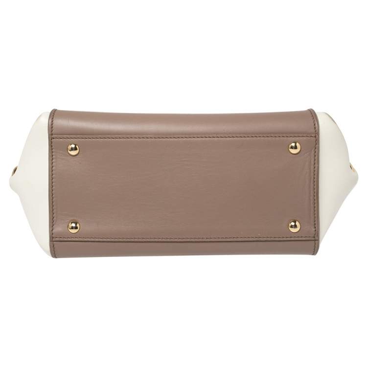 Pre Owned Salvatore Ferragamo Multicolor Leather Sofia Top Handle Bag