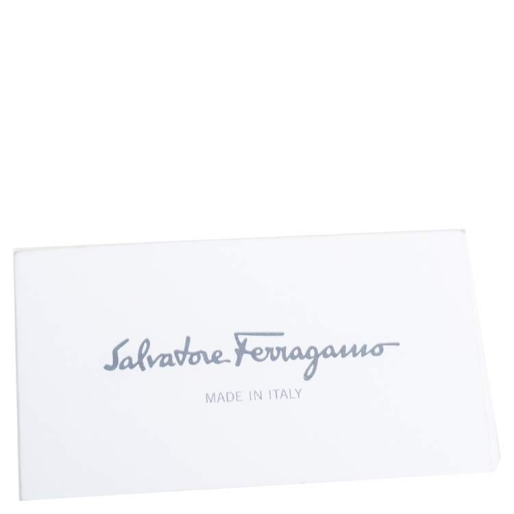 Pre Owned Salvatore Ferragamo Black Patent Leather Ginny Shoulder Bag
