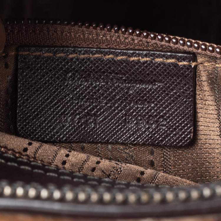مملوكة مسبقًا Salvatore Ferragamo Brown Leopard Print Pony Hair and Leather Medium Briana Tote