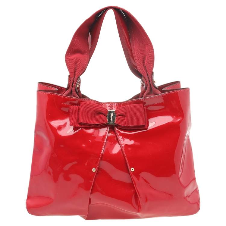 Ferragamo miss discount vara red