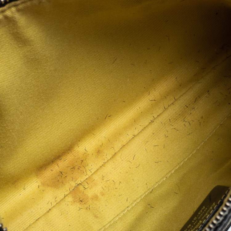 Pre Owned Salvatore Ferragamo Multicolor Printed Nylon And Leather Satchel