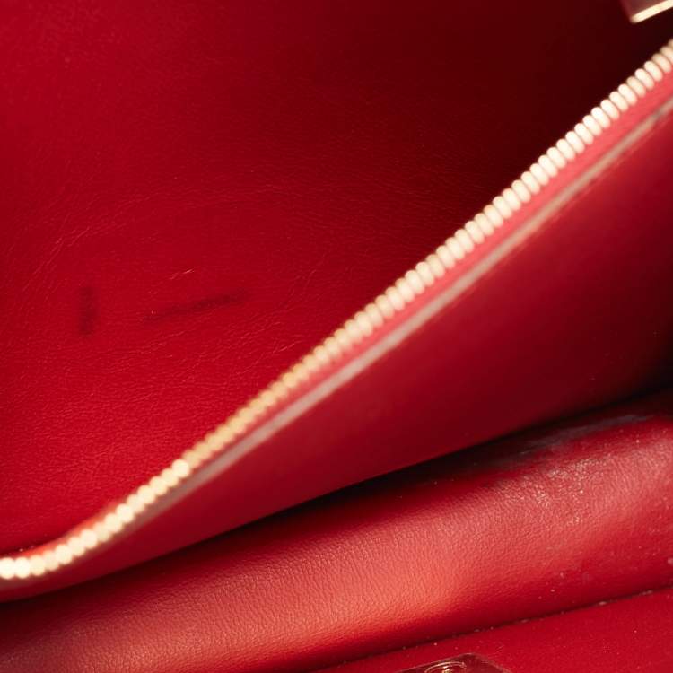 Pre Owned Salvatore Ferragamo Tan Leather Marisol Top Handle Bag
