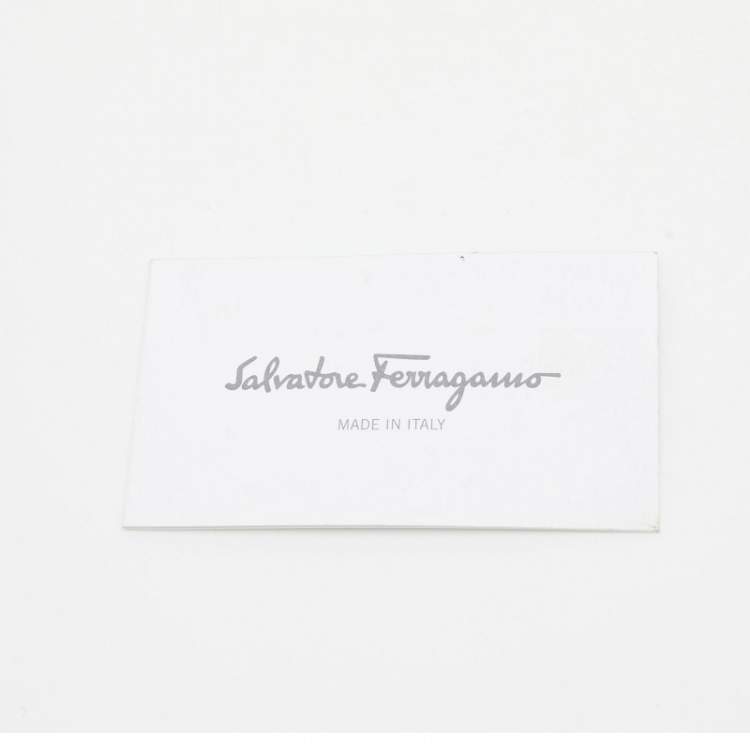 Pre Owned Salvatore Ferragamo Black Quilted Leather Tote