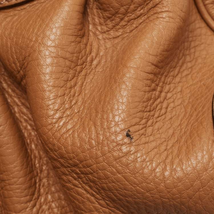 Pre Owned Salvatore Ferragamo Brown Leather Marissa Shoulder Bag