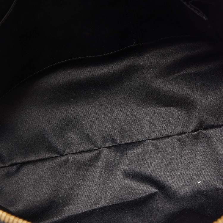 مملوكة مسبقًا Salvatore Ferragamo Black Leather Medium Fiamma Satchel