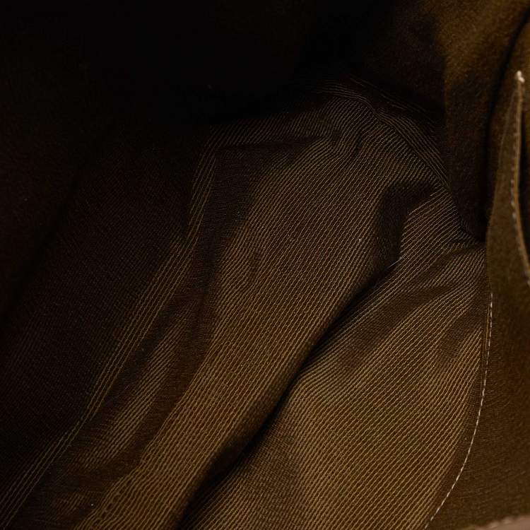 مملوكة مسبقًا Salvatore Ferragamo Beige Signature Canvas and Leather Tote